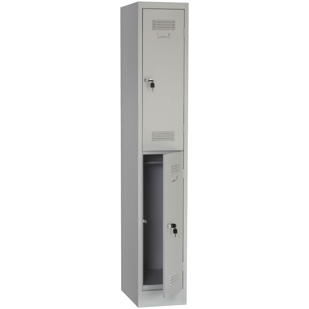 Stilford 2 Door Locker Gloss Grey